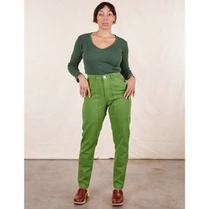 Big Bud Press Green Pencil Pants